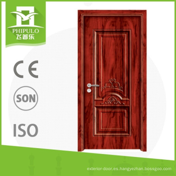 Puerta corrediza de madera con nuevo diseño de puerta de entrada para proyecto de construcción de china